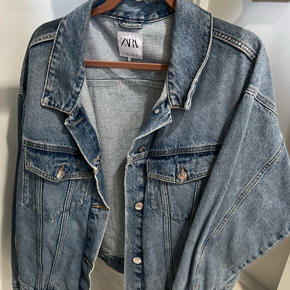 OVERSIZED ZARA DENIM JACKET